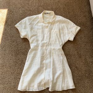 White Zara dress